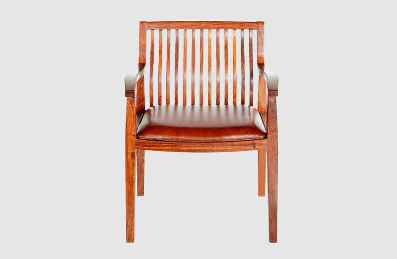 新疆中式实木大方椅家具效果图